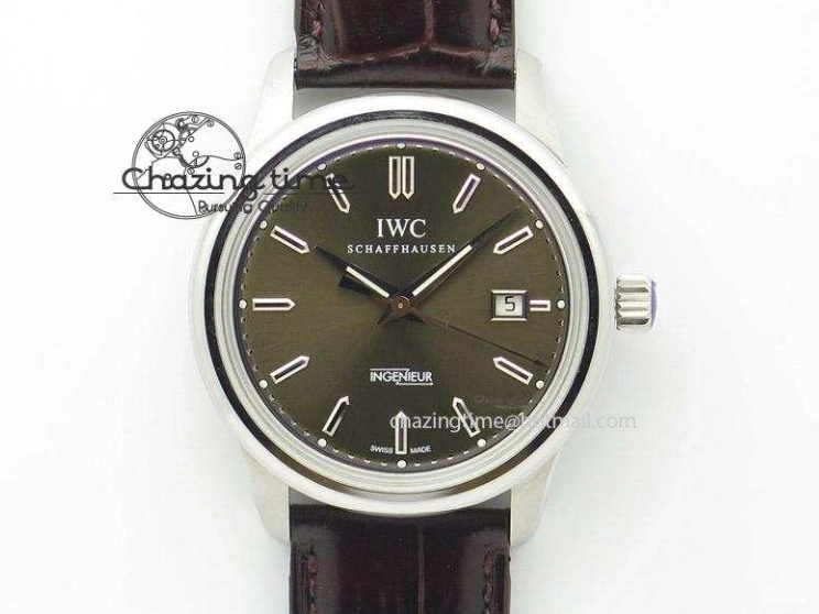 MIROTIME 0127 Durable Portofino 37mm SS V7F 1:1 Best Edition White Dial on Light Brown Leather Strap A 7092